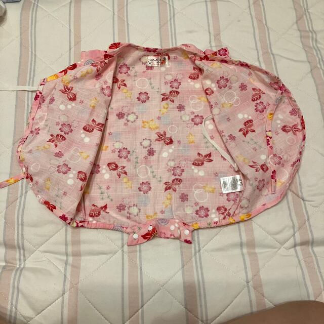 甚平　60〜70センチ キッズ/ベビー/マタニティのベビー服(~85cm)(甚平/浴衣)の商品写真