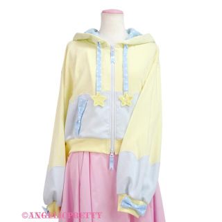 アンジェリックプリティー(Angelic Pretty)のスカラップカラフルStarパーカ(パーカー)