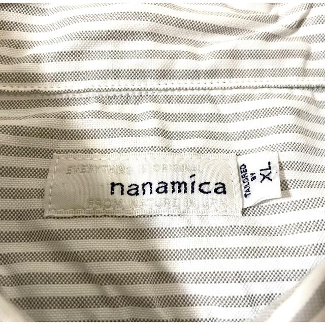 nanamica(ナナミカ)のnanamica Button Down Stripe Wind Shirt  メンズのトップス(シャツ)の商品写真