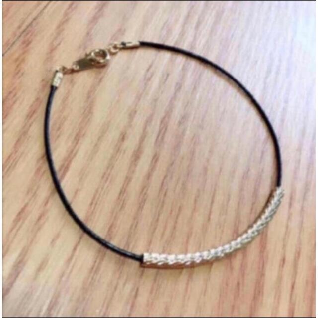 TODAYFUL(トゥデイフル)のleather pipe anklet♡ ハンドメイドのアクセサリー(アンクレット)の商品写真