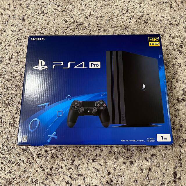 SONY(ソニー)のPS4 Pro 完動品 CUH-7100B 初期化済 エンタメ/ホビーのゲームソフト/ゲーム機本体(家庭用ゲーム機本体)の商品写真