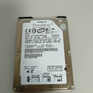 ヒタチ(日立)のHDD IDE 40G 日立(PCパーツ)