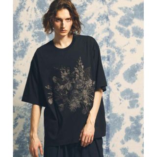 ステュディオス(STUDIOUS)のMAISON SPECIAL 22SS フラワー刺繍プライムオーバーTシャツ(Tシャツ/カットソー(半袖/袖なし))