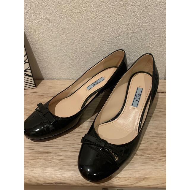 PRADA エナメルパンプス 37ハーフ - www.husnususlu.com