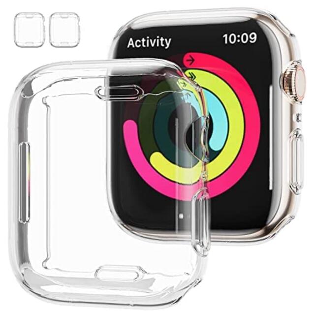 Apple Watch(アップルウォッチ)のアップルウォッチ 7 保護ケース クリア 41㎜ スマホ/家電/カメラのスマホアクセサリー(モバイルケース/カバー)の商品写真