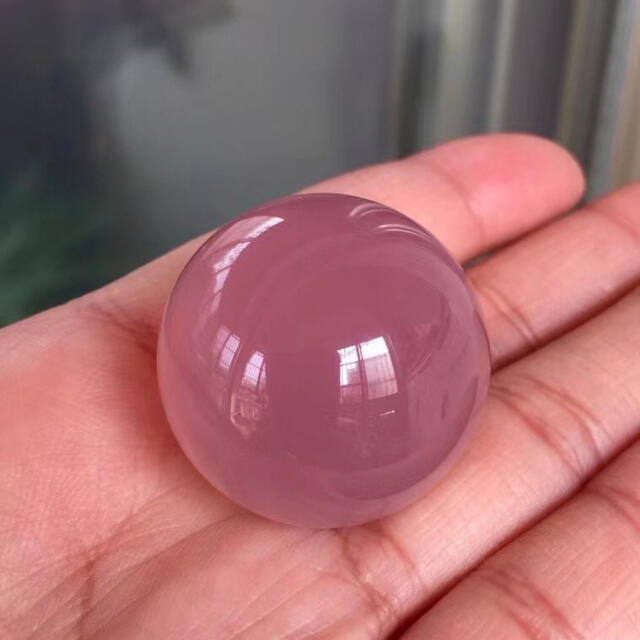 有名なブランド ⭐︎【天然】スター ローズクォーツ 丸玉 29.6mm 各種