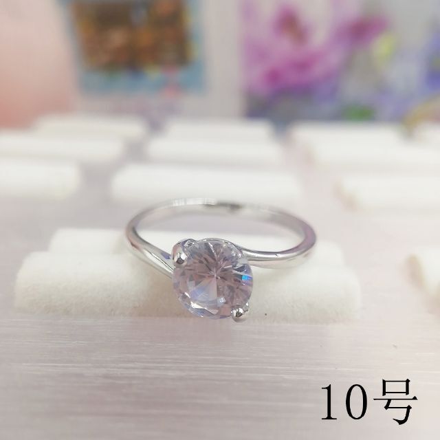 tt10072閉店セール10号リング一粒石リング レディースのアクセサリー(リング(指輪))の商品写真