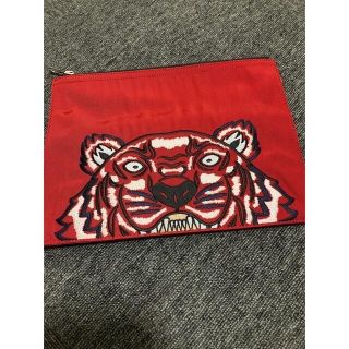 ケンゾー(KENZO)のKENZO♡クラッチバック♡タイガー刺繍&トレーナーはいせ様(セカンドバッグ/クラッチバッグ)