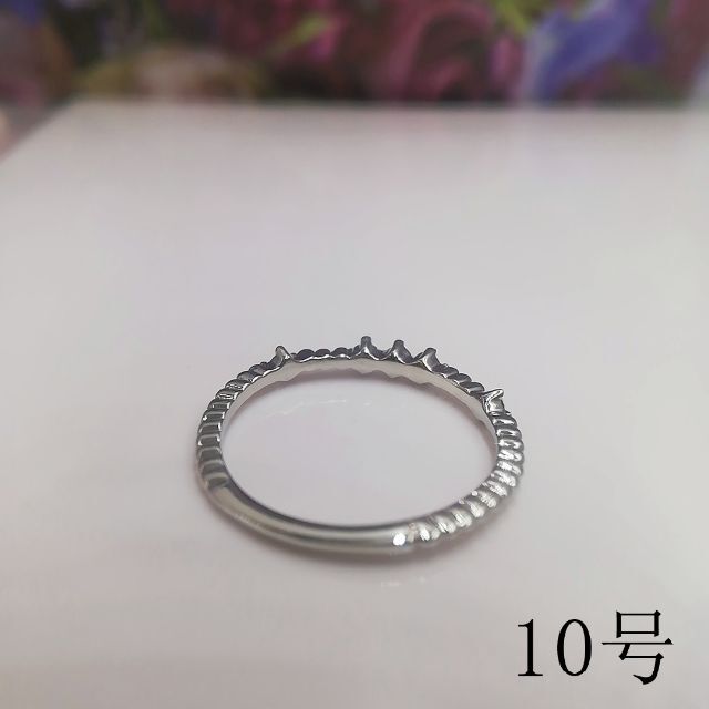 tt10076閉店セール10号リングラインストーンリング レディースのアクセサリー(リング(指輪))の商品写真