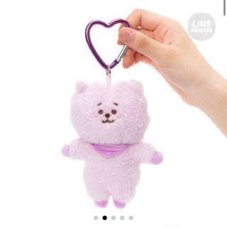 ビーティーイシビル(BT21)のBT21 マスコット　パープル　RJ(キャラクターグッズ)