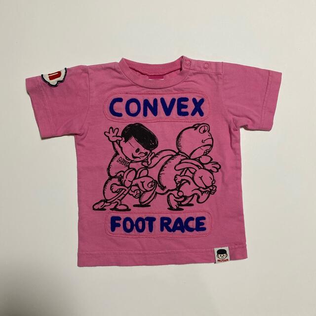 CONVEX(コンベックス)の【convex】半袖Tシャツ 90 キッズ/ベビー/マタニティのキッズ服女の子用(90cm~)(Tシャツ/カットソー)の商品写真