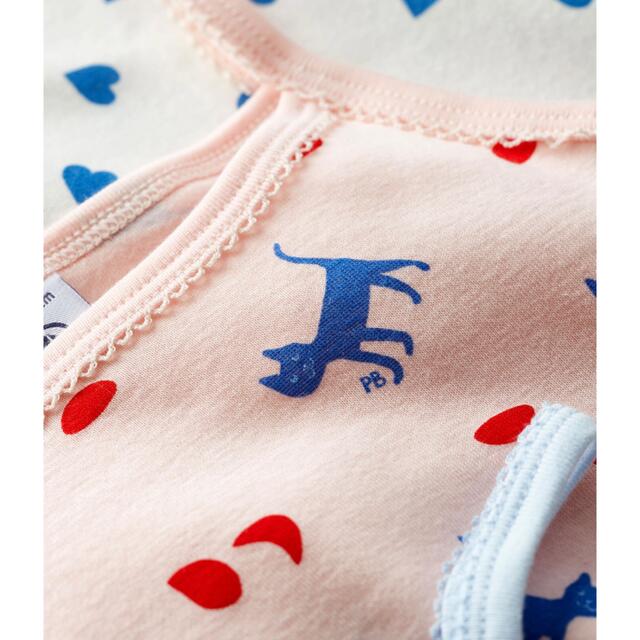 PETIT BATEAU(プチバトー)のプチバトー　新品　キャミソール　3枚組　猫　12ans/152cm キッズ/ベビー/マタニティのキッズ服女の子用(90cm~)(下着)の商品写真