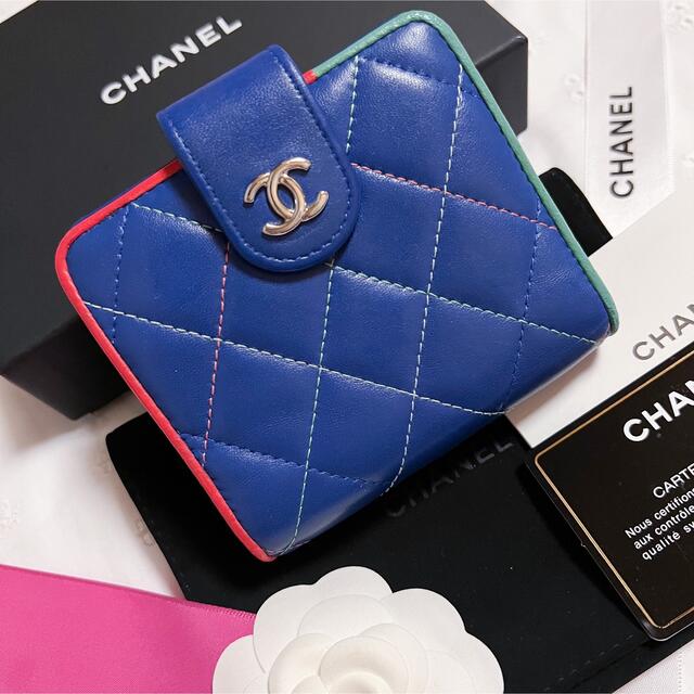 【専用】レア☆CHANEL シャネル コンパクトウォレット☆