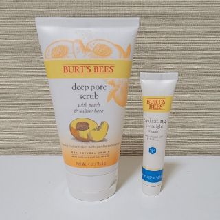 バーツビーズ(BURT'S BEES)のBURT'S BEETS ディープポアスクラブ&オーバーナイトマスク(ゴマージュ/ピーリング)