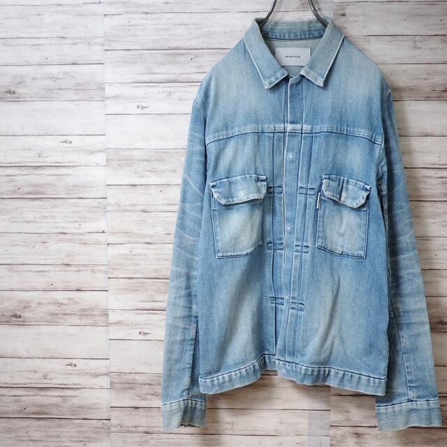 MINOTAUR(ミノトール)のMINOTAUR 16SS Vintage Denim Jacket メンズのジャケット/アウター(Gジャン/デニムジャケット)の商品写真