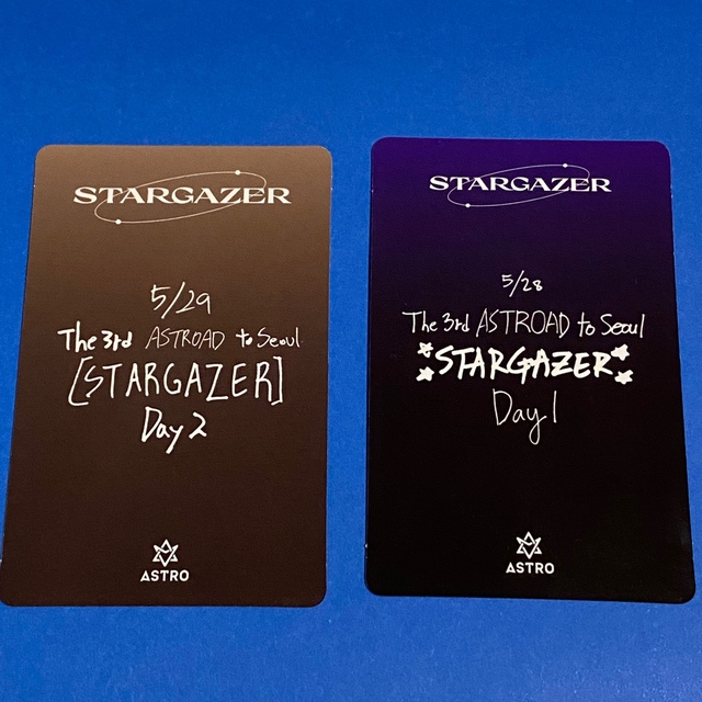 ASTRO ムンビン トレカ stargazer ソウル コンサート 会場限定