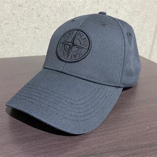 STONE ISLAND - 美品 STONE ISLAND ストーンアイランド CAP キャップ 帽子 黒