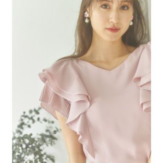 トッコ(tocco)のフリルブラウス♡新品♡　トッコクローゼット(シャツ/ブラウス(半袖/袖なし))