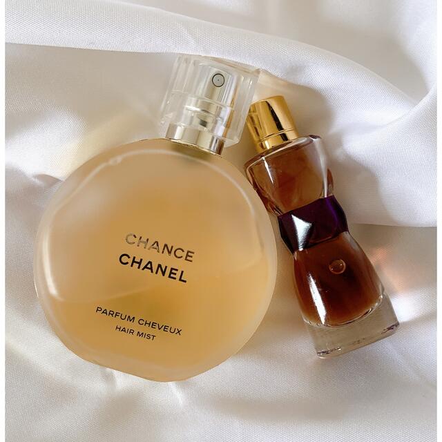 CHANEL(シャネル)のCHANEL ヘアミスト　チャンス　YSL マニフェストミニボトル コスメ/美容の香水(香水(女性用))の商品写真