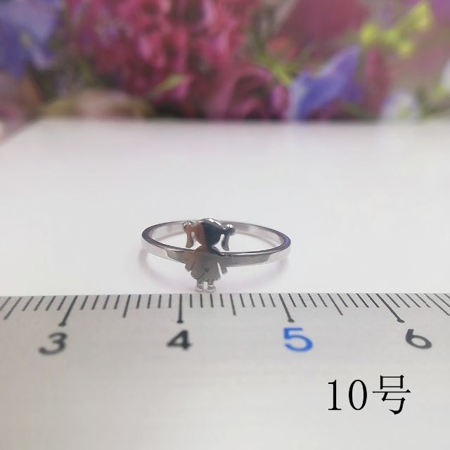 tt10082閉店セール10号リング可愛い レディースのアクセサリー(リング(指輪))の商品写真