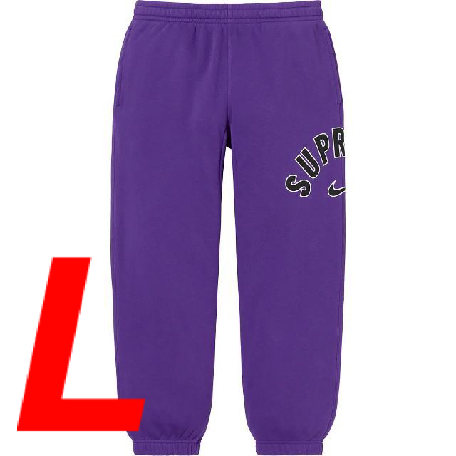 【新品】Supreme Nike Arc Sweatpant Purple L