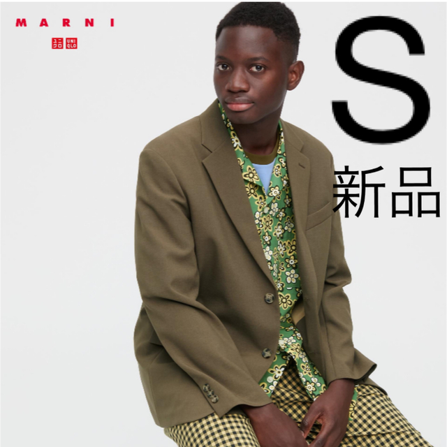 新品UNIQLO×MARNI 上下2点　完売品 セットアップ　ブルー