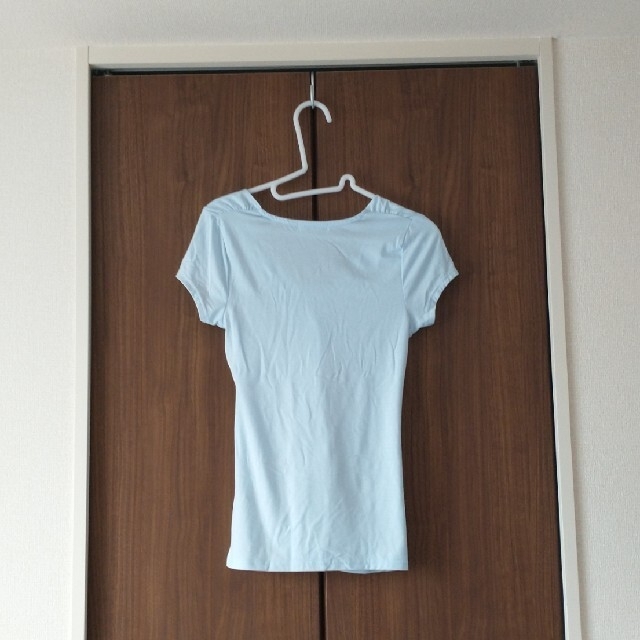 JAYRO White(ジャイロホワイト)のジャイロホワイト　ブルー　Tシャツ レディースのトップス(Tシャツ(半袖/袖なし))の商品写真