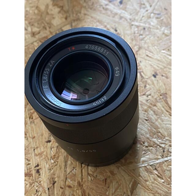 SONY(ソニー)のソニー Sonnar T＊ FE 55mm F1.8 ZA SEL55F18Z  スマホ/家電/カメラのカメラ(レンズ(単焦点))の商品写真