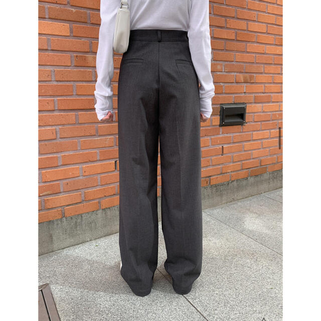 【BLACKUP】ドミニクワイドタックスラックス メンズのパンツ(スラックス)の商品写真