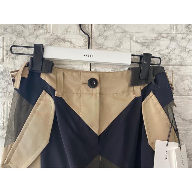 sacai - sacai 新品 21ss 切替 ハーフパンツ サカイ コレクション