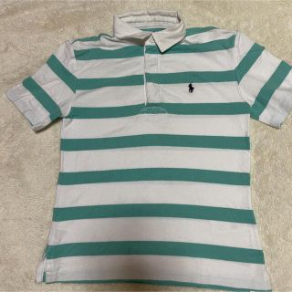 ポロラルフローレン(POLO RALPH LAUREN)のポロラルフローレン　半袖　ボーダーポロシャツ　140㎝(Tシャツ/カットソー)