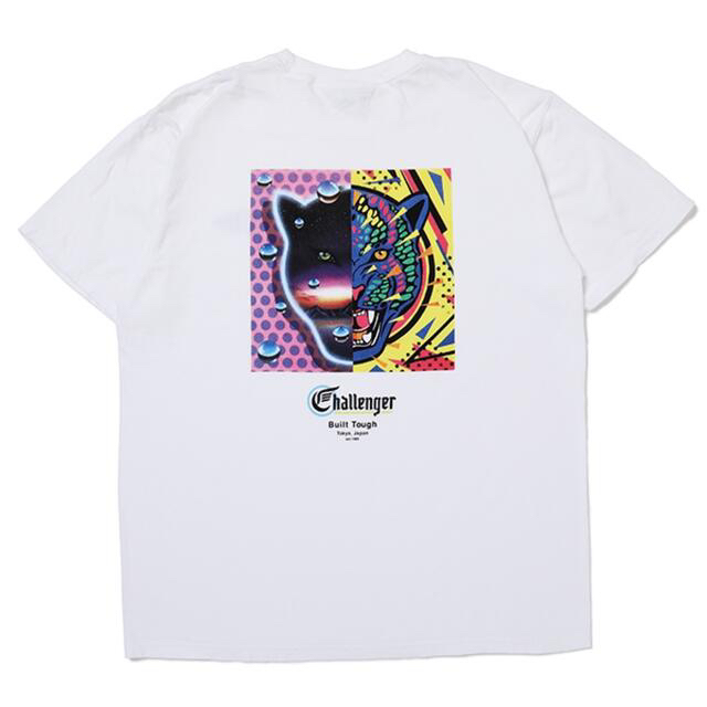 CHALLENGER xLOVE EAR ART TIGER TEE 白Sサイズメンズ - Tシャツ