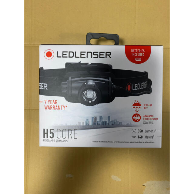 LED LENSER レッドレンザー ヘッドライト　H5 Core