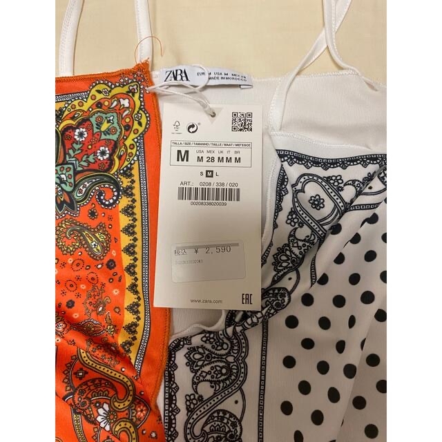 ZARA(ザラ)のzara トップス レディースのトップス(Tシャツ(半袖/袖なし))の商品写真