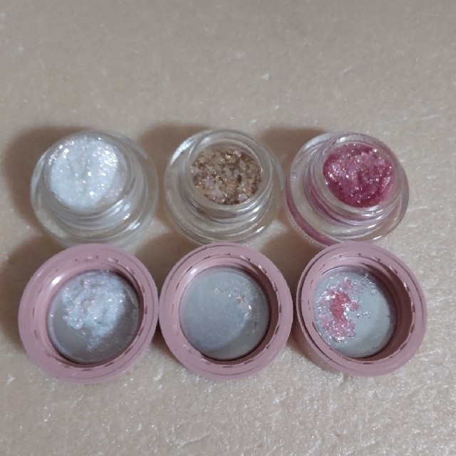 colourpop(カラーポップ)の【未使用※箱無し】カラーポップ　グリッタージェルセットGet Lucky コスメ/美容のベースメイク/化粧品(アイシャドウ)の商品写真