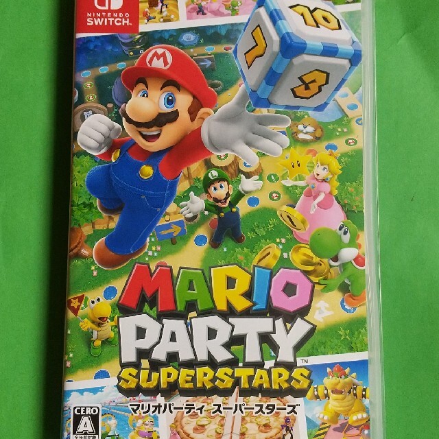 Nintendo Switch(ニンテンドースイッチ)のマリオパーティスーパースターズ Switch エンタメ/ホビーのゲームソフト/ゲーム機本体(家庭用ゲームソフト)の商品写真