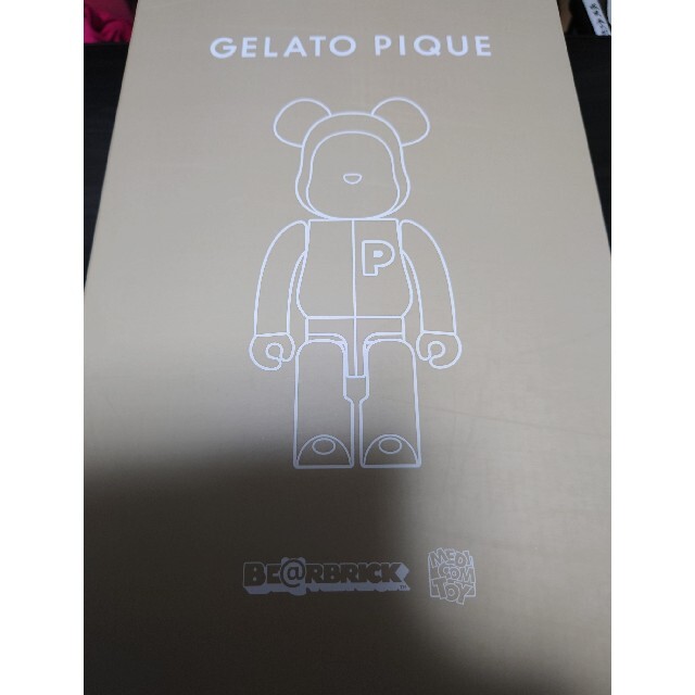 ハンドメイドGELATO PIQUE × BE@RBRICK 400％ BEIGE