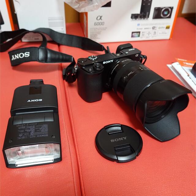 種類豊富な品揃え SONY - Sonyソニー α6000 ILCE-6000Y(レンズ買換え)+