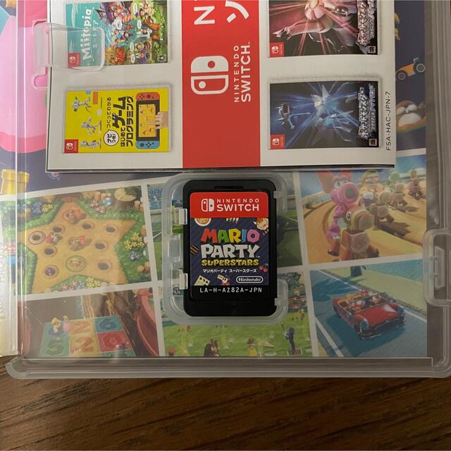 Nintendo Switch(ニンテンドースイッチ)のマリオパーティ スーパースターズ Switch エンタメ/ホビーのゲームソフト/ゲーム機本体(家庭用ゲームソフト)の商品写真