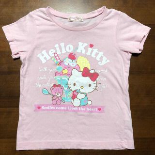 サンリオ(サンリオ)のハローキティ　Ｔシャツ　100サイズ(Tシャツ/カットソー)