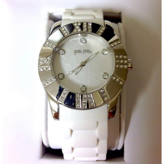 フォリフォリ(Folli Follie)のFolli Follie   フォリフォリ 腕時計  White  日本未発売(腕時計)