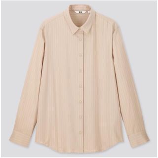 ユニクロ(UNIQLO)の【中古】レーヨンストライプブラウス【UNIQLO】(シャツ/ブラウス(長袖/七分))