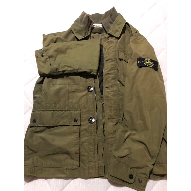 STONE ISLAND(ストーンアイランド)のSTONE ISLAND ストーンアイランド　ミリタリージャケット　ワッペン有り メンズのジャケット/アウター(ミリタリージャケット)の商品写真