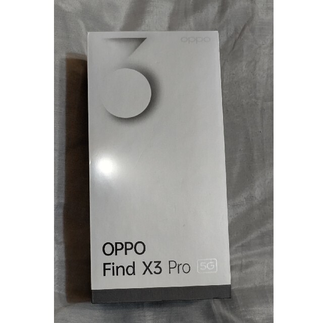 OPPO Find X3 Pro OPG03 グロスブラック