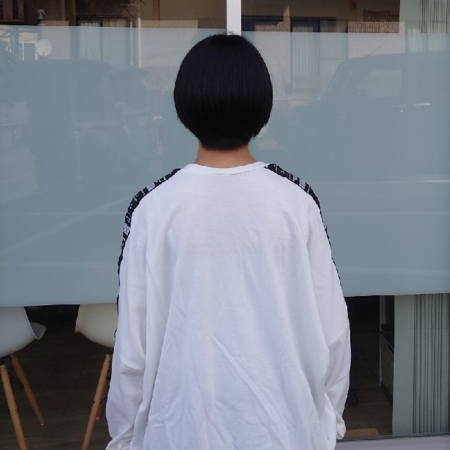髪の毛　人毛　10代日本人　素髪　絹髪 レディースのウィッグ/エクステ(ロングストレート)の商品写真