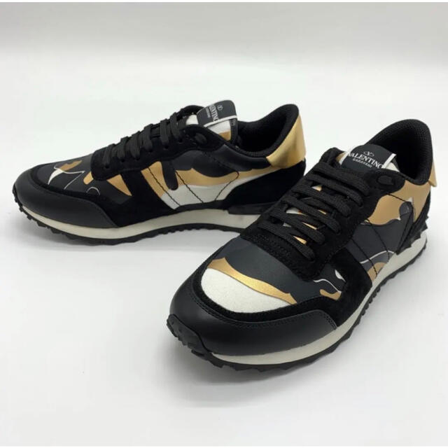 Valentino■ロックランナー スニーカー カモフラージュ柄 迷彩柄 1