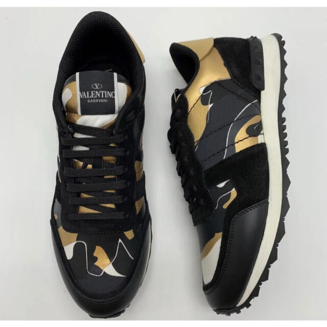Valentino■ロックランナー スニーカー カモフラージュ柄 迷彩柄 2