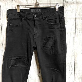 ザラ(ZARA)のcook jeans ダメージストレッチデニムパンツ 30サイズ(デニム/ジーンズ)
