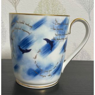 ノリタケ(Noritake)の【廃盤・未使用】ノリタケ　リトルアイランド　イルカ　マグカップ　一客(食器)