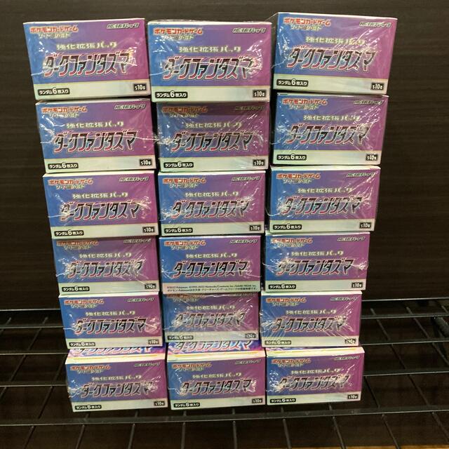 ポケモンカード　ダークファンタズマ　box 未開封 シュリンク付き　18box